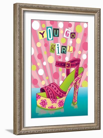 You Go Girl-Julie Goonan-Framed Giclee Print