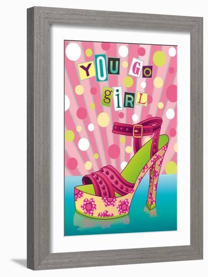 You Go Girl-Julie Goonan-Framed Giclee Print