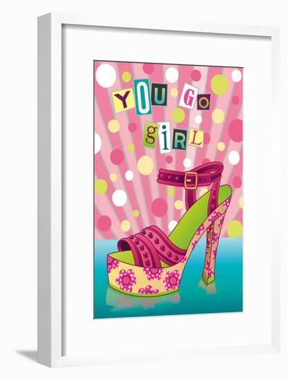 You Go Girl-Julie Goonan-Framed Giclee Print