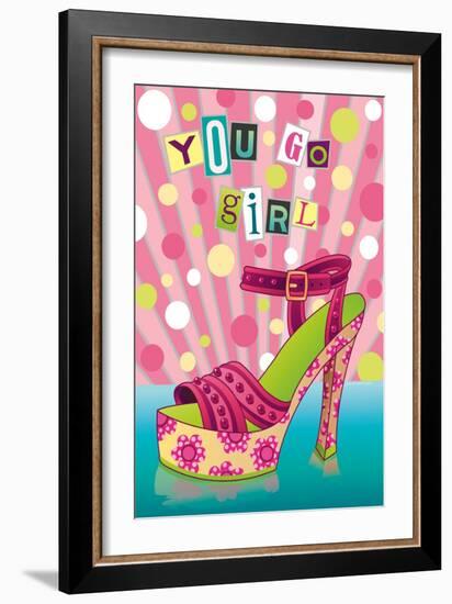 You Go Girl-Julie Goonan-Framed Giclee Print