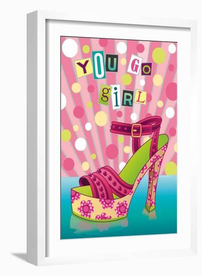 You Go Girl-Julie Goonan-Framed Giclee Print