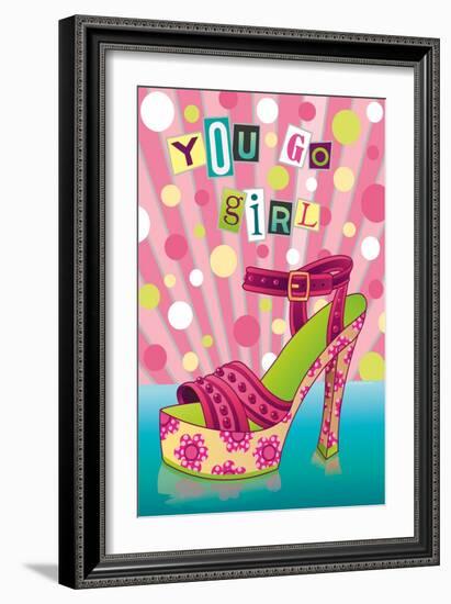 You Go Girl-Julie Goonan-Framed Giclee Print