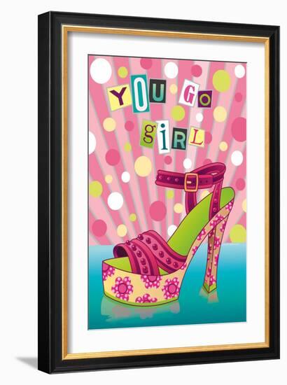 You Go Girl-Julie Goonan-Framed Giclee Print