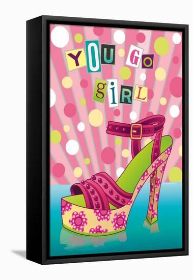 You Go Girl-Julie Goonan-Framed Premier Image Canvas