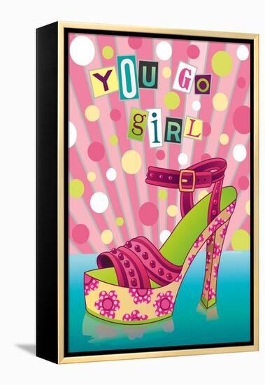 You Go Girl-Julie Goonan-Framed Premier Image Canvas