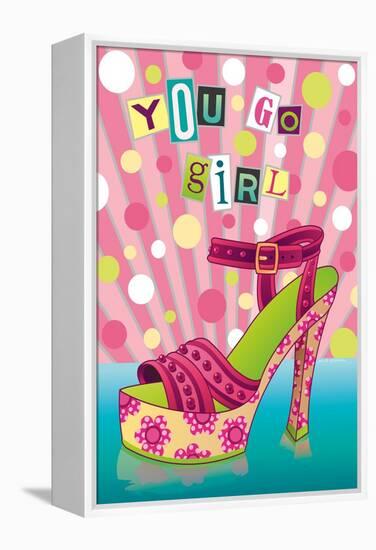 You Go Girl-Julie Goonan-Framed Premier Image Canvas