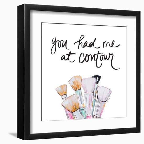 You Had Me At Contour-Gina Ritter-Framed Art Print