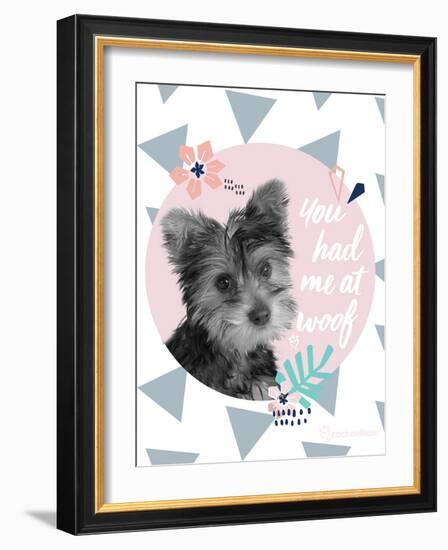 You Had Me At Woof-Rachael Hale-Framed Photo