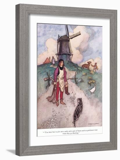 You Have But to Give Me a Sack-Warwick Goble-Framed Giclee Print