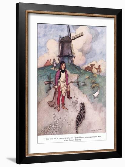 You Have But to Give Me a Sack-Warwick Goble-Framed Giclee Print