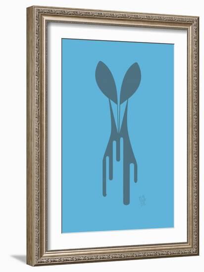 You Kill Me Annimo-null-Framed Art Print