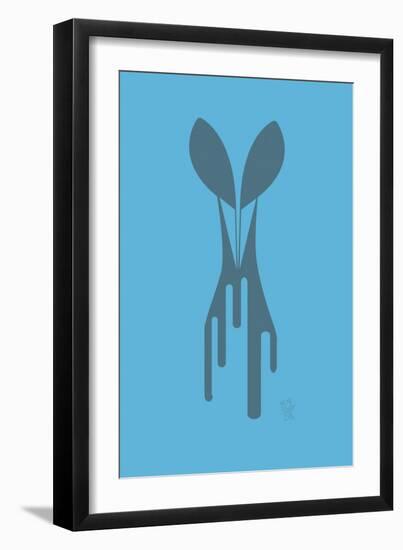 You Kill Me Annimo-null-Framed Art Print