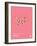 You Know What's Awesome? Confetti (Pink)-Wee Society-Framed Art Print