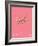 You Know What's Awesome? Confetti (Pink)-Wee Society-Framed Art Print