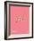 You Know What's Awesome? Confetti (Pink)-Wee Society-Framed Art Print