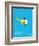 You Know What's Awesome? Helicopters (Blue)-Wee Society-Framed Art Print