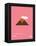 You Know What's Awesome? Lava (Pink)-Wee Society-Framed Stretched Canvas