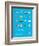 You Know What's Awesome? List (Blue)-Wee Society-Framed Art Print