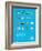 You Know What's Awesome? List (Blue)-Wee Society-Framed Art Print