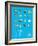 You Know What's Awesome? List (Blue)-Wee Society-Framed Art Print