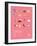 You Know What's Awesome? List (Pink)-Wee Society-Framed Art Print