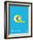 You Know What's Awesome? Masking tape (Blue)-Wee Society-Framed Art Print