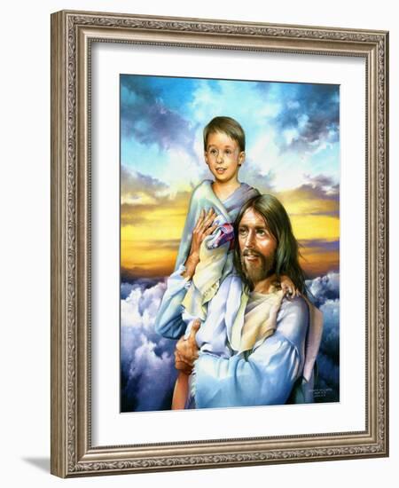 You Lift Me Up-Spencer Williams-Framed Giclee Print