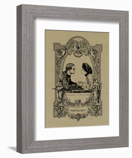 You'll Do-null-Framed Art Print