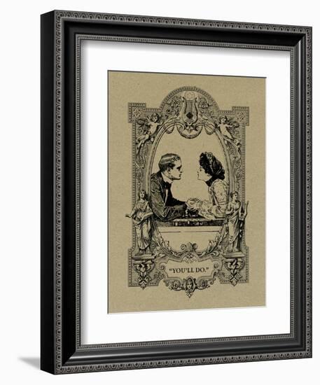 You'll Do-null-Framed Art Print