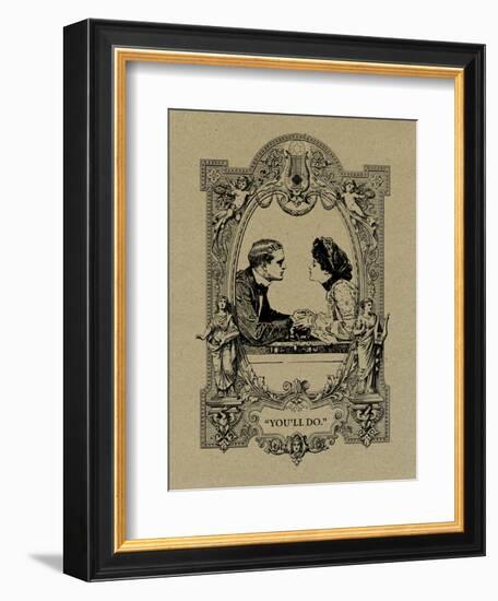 You'll Do-null-Framed Art Print