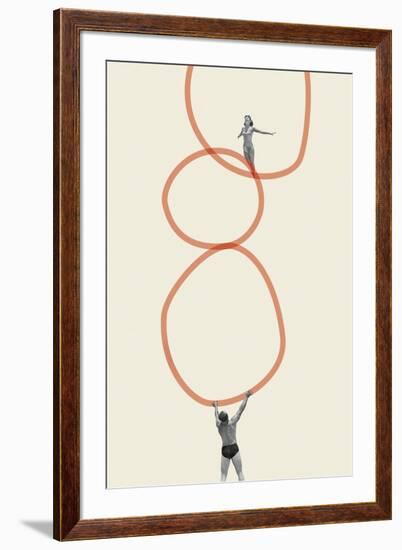 You make me feel everything-Maarten Leon-Framed Giclee Print