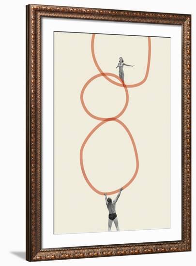 You make me feel everything-Maarten Leon-Framed Giclee Print