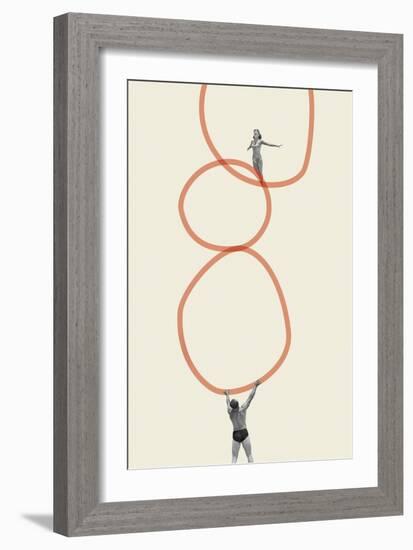 You make me feel everything-Maarten Leon-Framed Giclee Print