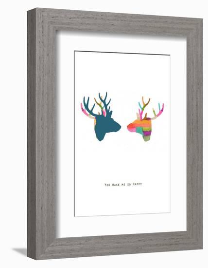 You Make Me So Happy-Louise van Terheijden-Framed Photographic Print