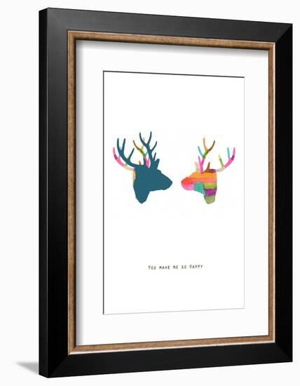 You Make Me So Happy-Louise van Terheijden-Framed Photographic Print