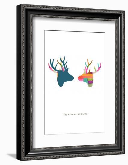 You Make Me So Happy-Louise van Terheijden-Framed Photographic Print