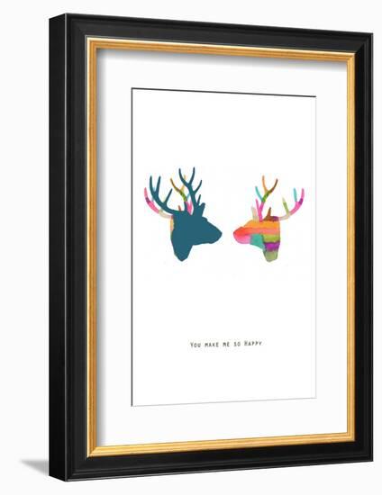 You Make Me So Happy-Louise van Terheijden-Framed Photographic Print