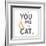 You Me and the Cat-Kimberly Glover-Framed Giclee Print