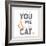 You Me and the Cat-Kimberly Glover-Framed Giclee Print