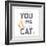 You Me and the Cat-Kimberly Glover-Framed Giclee Print