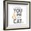 You Me and the Cat-Kimberly Glover-Framed Giclee Print