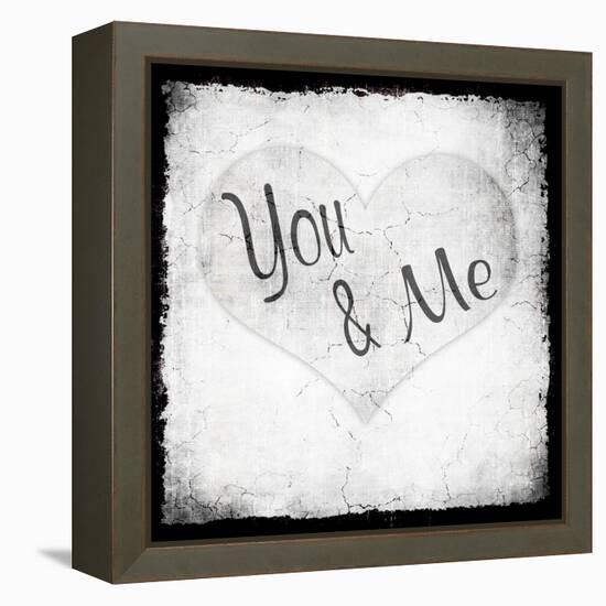 You Me BW-LightBoxJournal-Framed Premier Image Canvas