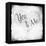 You Me BW-LightBoxJournal-Framed Premier Image Canvas