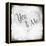 You Me BW-LightBoxJournal-Framed Premier Image Canvas