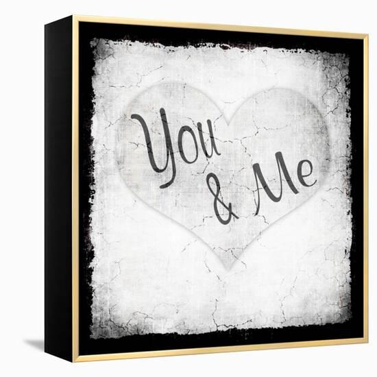 You Me BW-LightBoxJournal-Framed Premier Image Canvas