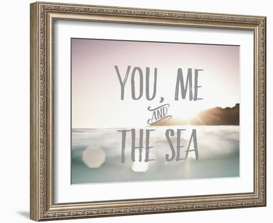 You Me + The Sea-Kindred Sol Collective-Framed Art Print