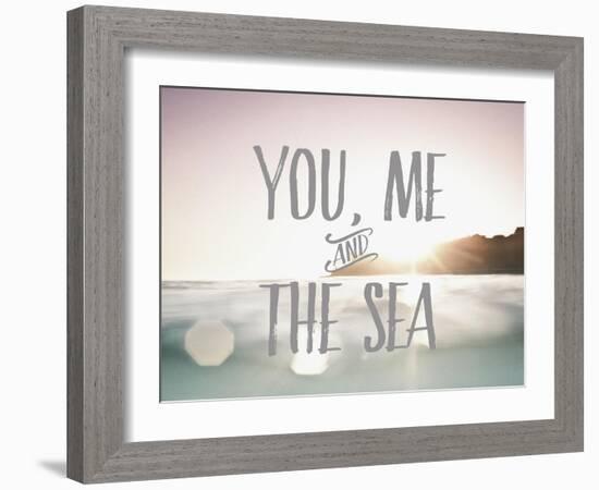 You Me + The Sea-Kindred Sol Collective-Framed Art Print