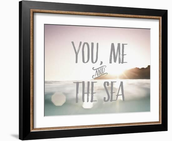 You Me + The Sea-Kindred Sol Collective-Framed Art Print