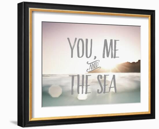 You Me + The Sea-Kindred Sol Collective-Framed Art Print