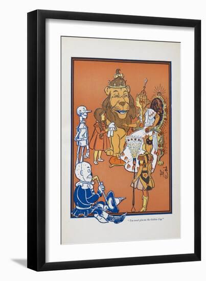 "You Must Give Me the Golden Cup"-William Denslow-Framed Giclee Print